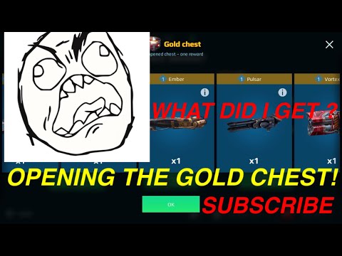 War Robots - Opening the Gold Chest - 6th Anniversary 2020