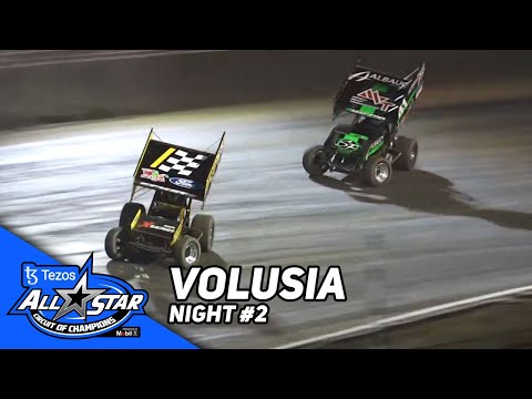 Donny Schatz Goes For It All | Tezos All Star Sprints at Volusia Speedway Park