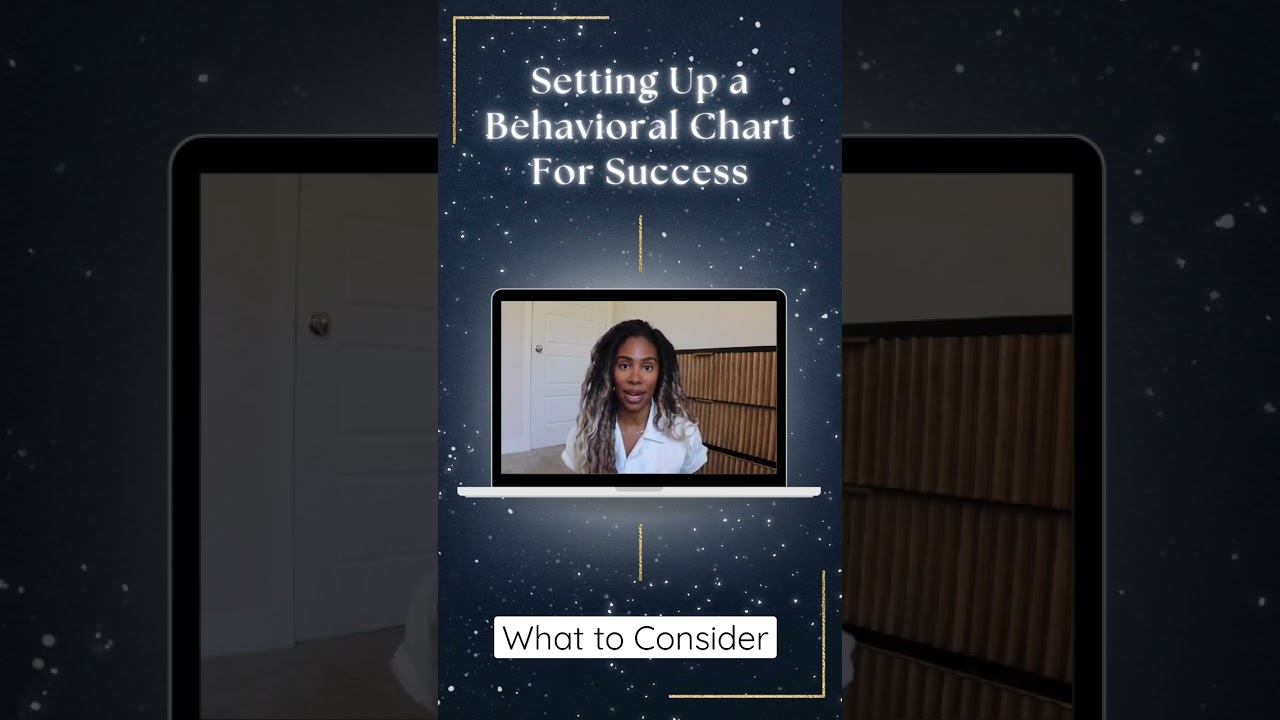 How To Set Up A Behavioral Chart For Success