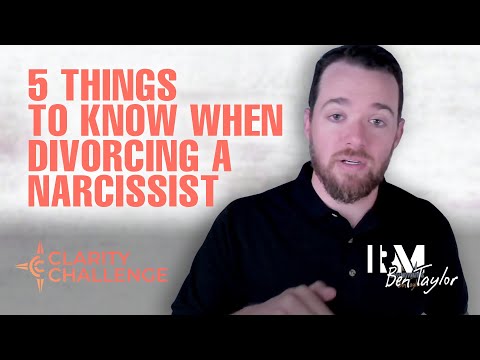 5 Things to know when DIVORCING A NARCISSIST