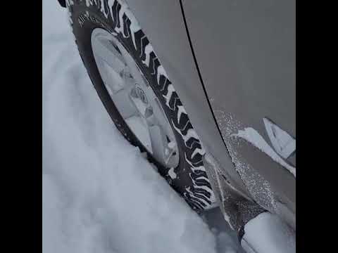 Bfgoodrich ko2 easing through some snow. Awesome tires.