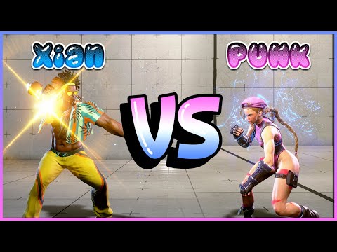 SF6 🔥 Xian (Dee Jay) vs Punk (Cammy) 🔥 Street Fighter 6
