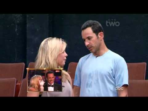 DWTS - Chelsie Hightower has a blonde moment: "South Americans speak Spanish?!"