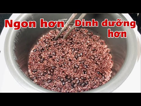 Nấu cơm Gạo Lứt cách này mềm ngon hơn ăn hoài không ngán .