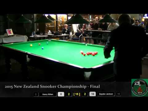 Final Session 1: New Zealand Snooker Championship 2015
