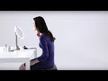 Simplehuman Miroir cosmétique avec capteur Trio Argenté