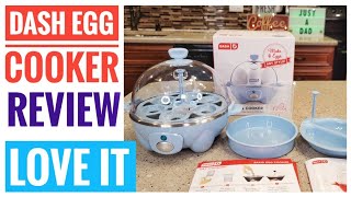 REVIEW DASH Rapid Egg Cooker with Auto Shut Off  HOW TO COOK HARD BOILED EGG EASY WAY