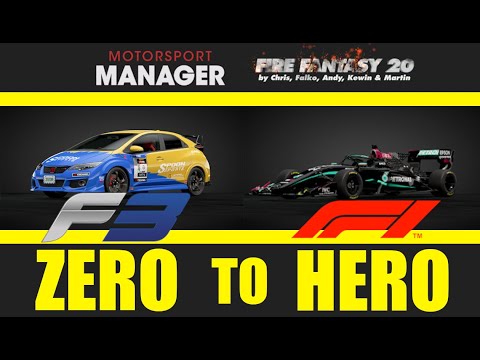 Starting the BRUTAL Climb from F3 to F1 (Motorsport Manager + Fire Fantasy 20)