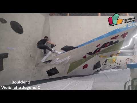 Qualifikation Boulder 1-3 - Weibliche Jugend C - 1. DJC (B) Düsseldorf