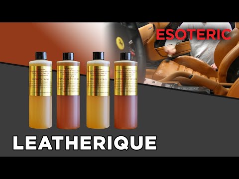 How to Use Leatherique - Leather Care - ESOTERIC Car Care