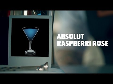 ABSOLUT RASPBERRI ROSE DRINK RECIPE - HOW TO MIX
