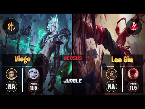 Jensen VIEGO (Jungle) [Conqueror] VS LEE SIN - Grandmaster NA Patch 11.5