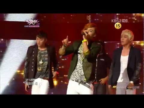 [120622] M.I.B - Only Hard For Me [나만 힘들게] @ Music Bank
