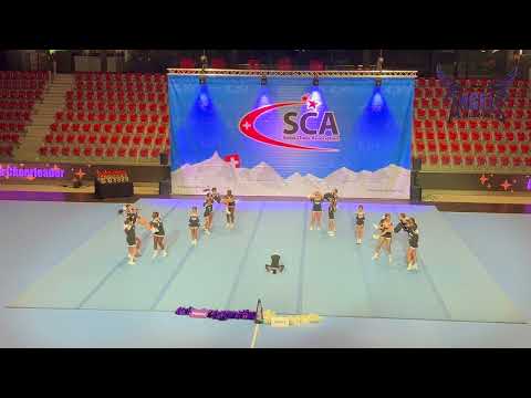 Angels Cheerleaders - Sunshine au Championnat Suisse 2023 a Winterthur