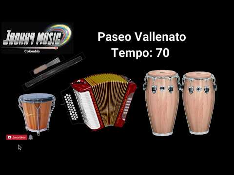 RITMO BASE PASEO VALLENATO X 70