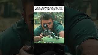 Soldado é humilhado até verem ele atirando vendado  #movie #film #filmesnovos