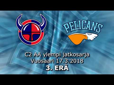 La 17.3.2018 Viikingit/S - Pelicans C2 Akatemia, erä 3
