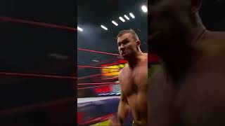 Daniel Garcia trying to restore the feeling during his match against Dax Harwood on AEW Collision!