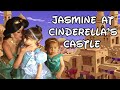 Jasmine At Cinderella S Castle Disney World Princess Meet Kissed By A Disney Princess