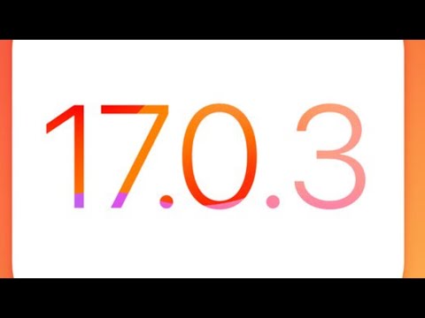 Apple Releases iOS 17.0.3 update