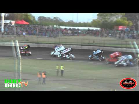 2012 Kings Challenge - 4 Car Pile Up Back Straight