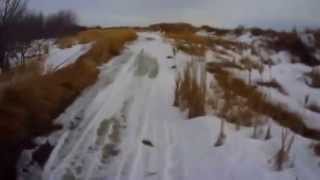 preview picture of video 'Early spring trails pt. 1 in the pits by Warman SK'