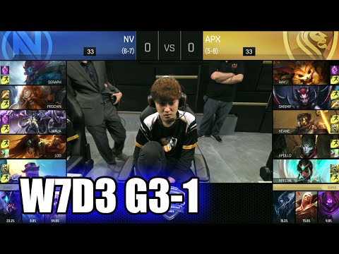Team EnVyUs vs Apex Gaming | Game 1 S6 NA LCS Summer 2016 Week 7 Day 3 | NV vs APX G1 W7D3 1080p