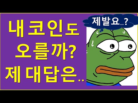 내 코인도 오를 수 있을까요?  (ft. 유동성, 업데이트)