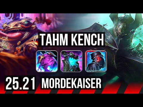 TAHM KENCH vs MORDEKAISER (TOP) | 8/2/12, 700+ games | KR Master | 25.21