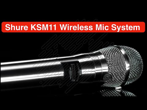 Shure Wireless Mic- KSM11 Debut- NAB SHOW