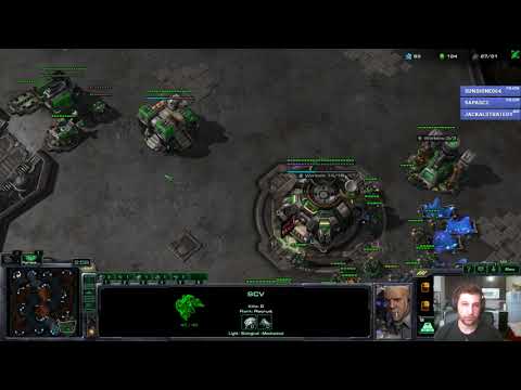 TvT -- Bio vs. Mech -- Attacking at Mech's 3rd Base