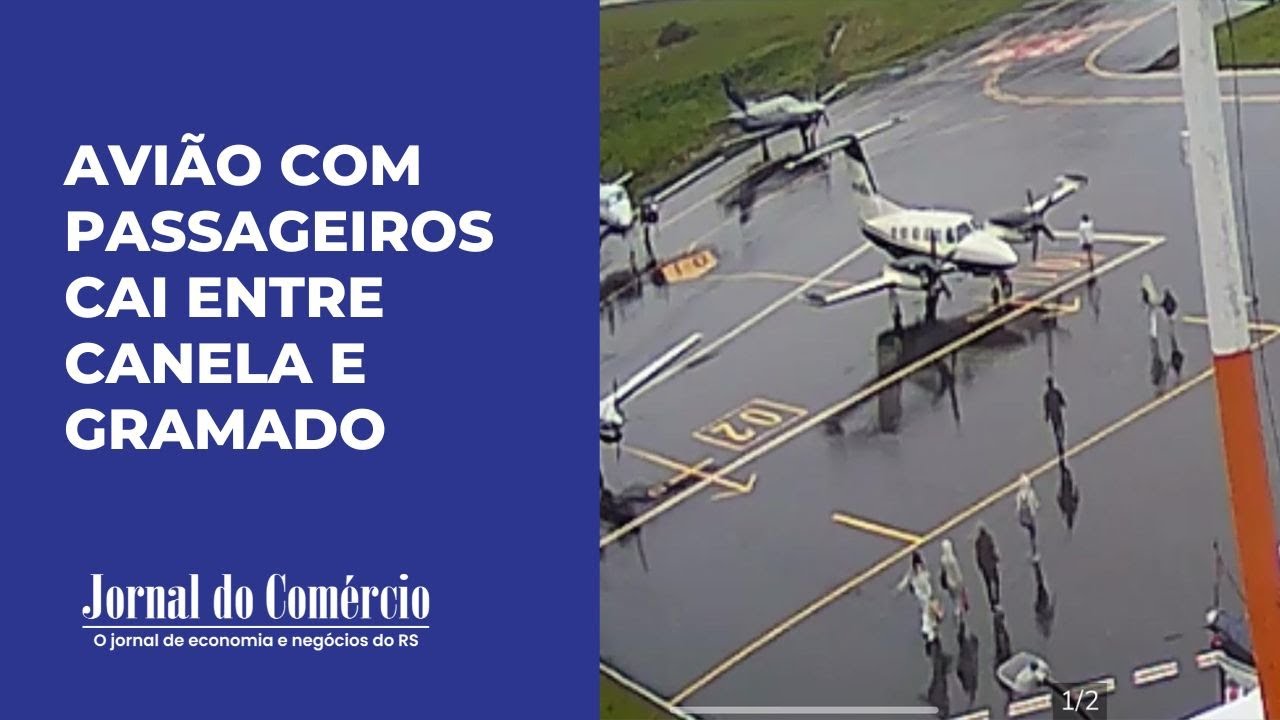 Avião monomotor cai entre Canela e Gramado causando destruição e vítimas