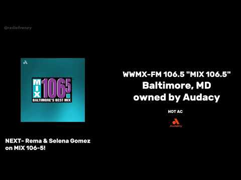 WWMX-FM Legal ID "MIX 106.5" Baltimore, MD / December 19, 2025