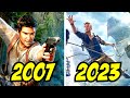 Evolution of Uncharted Games 2007-2023