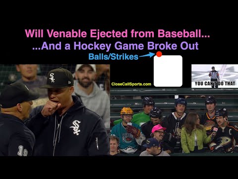 E155 - Will Venable Ejected from Baseball & a Hockey Game Broke Out (Vic Carapazza's Strike Call)