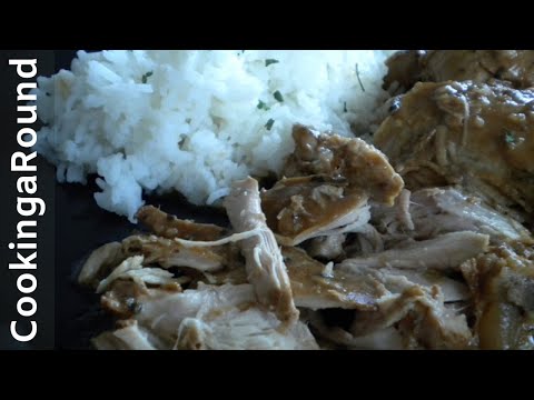 Honey-Garlic Slow Cooker Chicken Thighs Recipe
