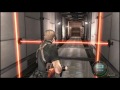 Resident Evil 4 Leon Laser Hall Death