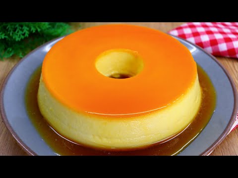 SEM FORNO E SEM GELATINA FEITO EM 20 MINUTOS-PUDIM DE LEITE EM PÓ