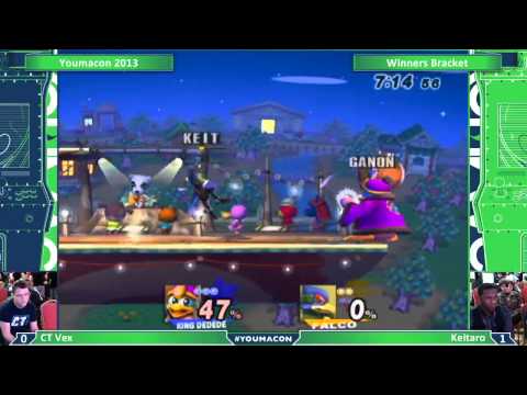Youmacon 2013 - CT Vex vs Keitaro - SSBB