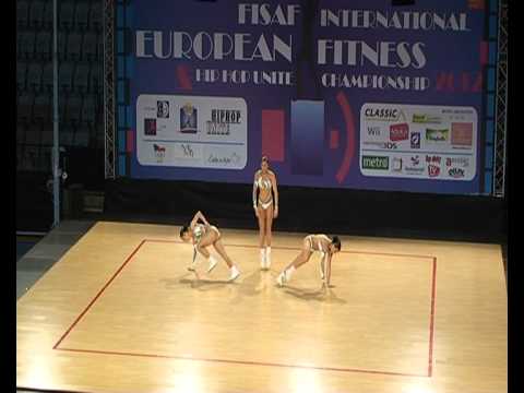Aerobic Junior club I. Mrňákové -  FISAF European Fitness Championships 2012