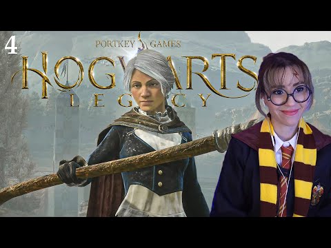 Flying Class! | Hogwarts Legacy Full Gameplay Part 4 Hard Mode (PS5)