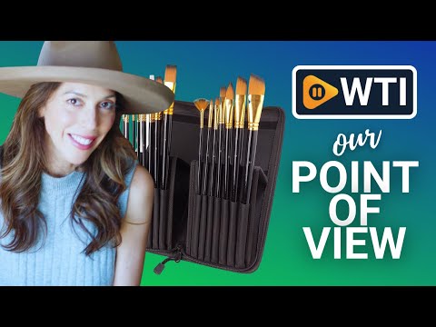 Golden Maple Artist Paint Brush Sets - WTI product video review