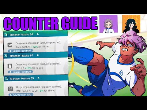 Pure Counter Guide | Manager & Coordinator Passives + Recomended Players