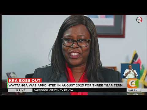 Humphrey Wattanga exits as KRA Commissioner General