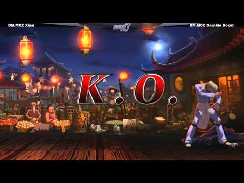 KOF XIII DM MCZ Xian vs DM MCZ Gamble Boxer - Shadowloo Showdown 2013