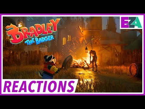 Bradley The Badger Debut Trailer - The Game Awards 2025 - Easy Allies Reactions