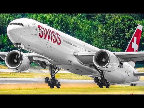 ✈️120 LOUD AEROPLANE TAKEOFFS & LANDINGS 🇨🇭 Zurich Airport Plane Spotting Switzerland [ZRH/LSZH]