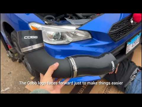 HOW TO Install NEW COBB Subaru SF Intake System WRX 2015-2021!!!