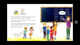 For beginners| one story a day| book 1| day 4 Tall Tom