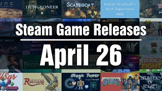 New Steam Games - Tuesday April 26 2022